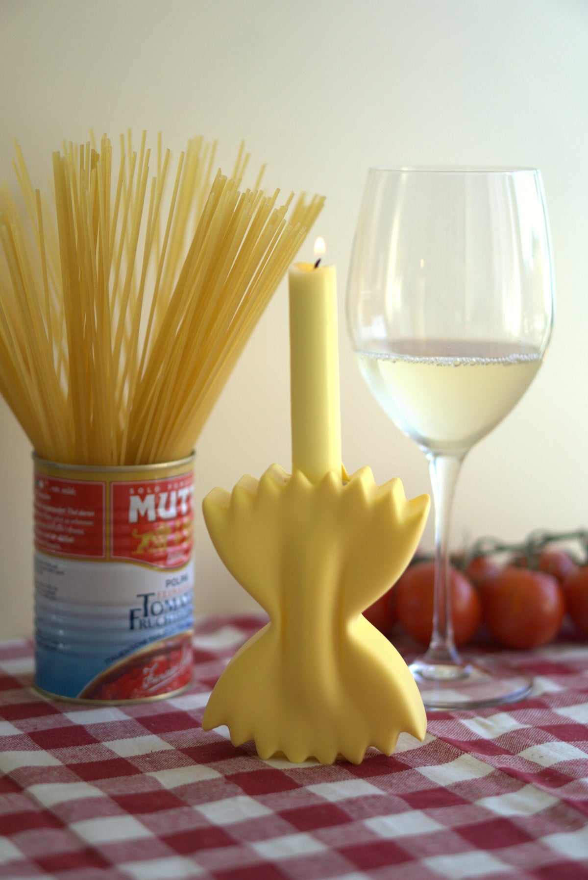 Kerzenhalter Farfalle Pasta