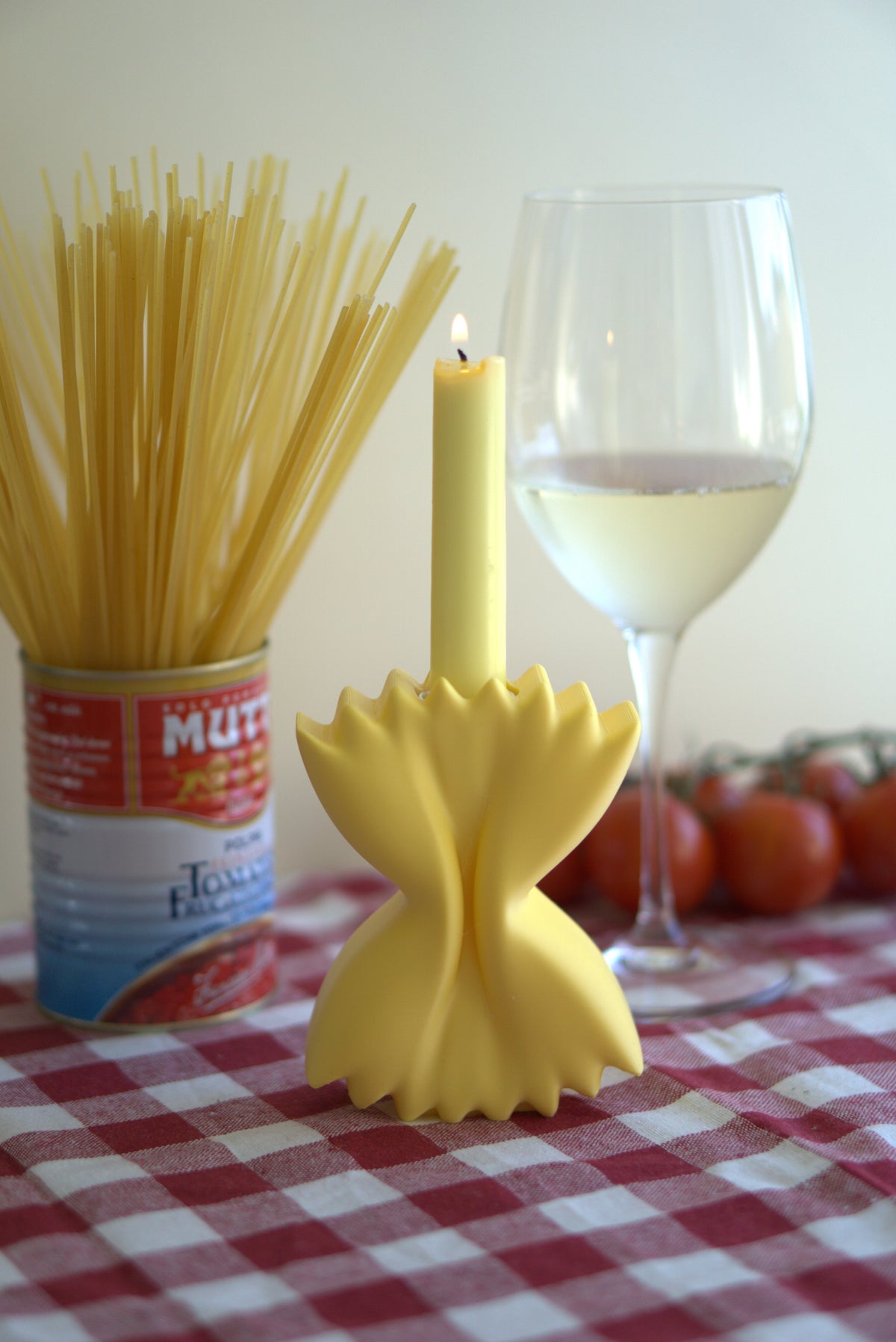 Kerzenhalter Farfalle Pasta